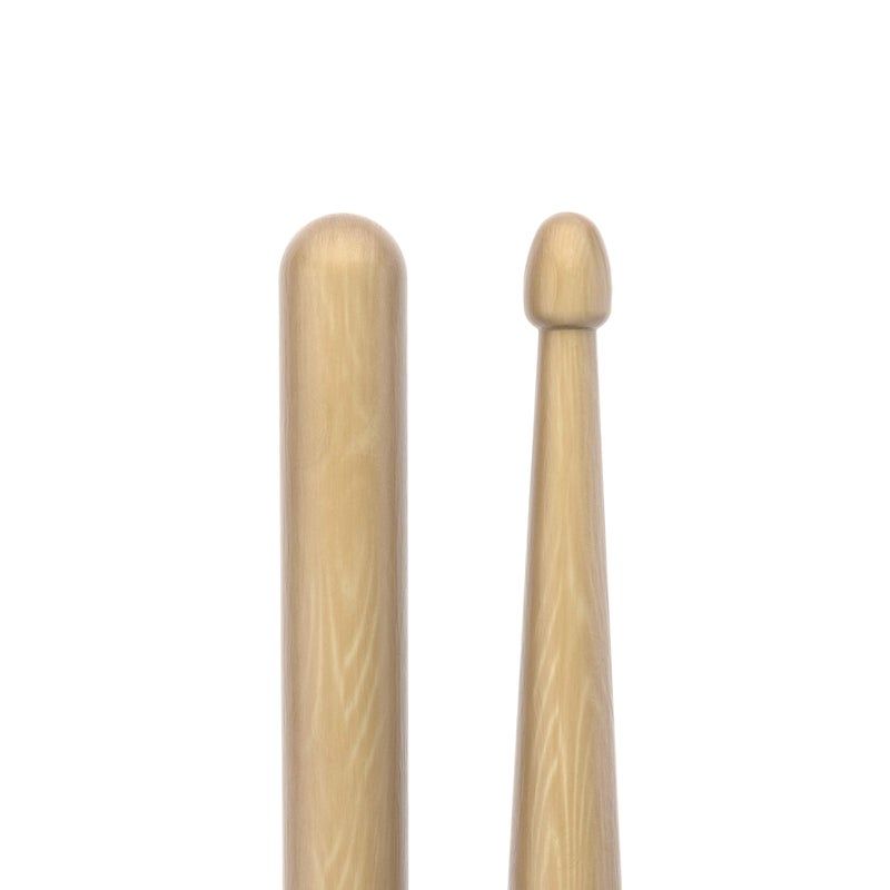 ProMark عصا الطبول برو مارك ريبوند 5A طويلة من خشب الهكوري، طرف خشب البلوط، زوج واحد - Image 4