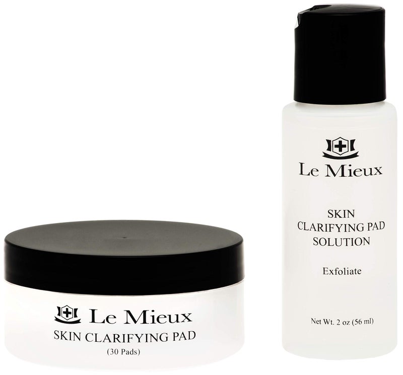 Le Mieux Clear Skin Beauty Essentials for Oily Skin  5Piece Skincare Kit  Exfoliating Cleansing Gel Essence Toner Hyaluronic Serum Eye Wrinkle Corrector  Sheer Hydration for BlemishProne Skin