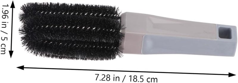 Car Lug Nut Brush and Wheel Cleaning Brush with Handle for Automotive Rim and Lug Nut Cleaning Sturdy Car Wash Tool and Tire Maintenance - Image 1