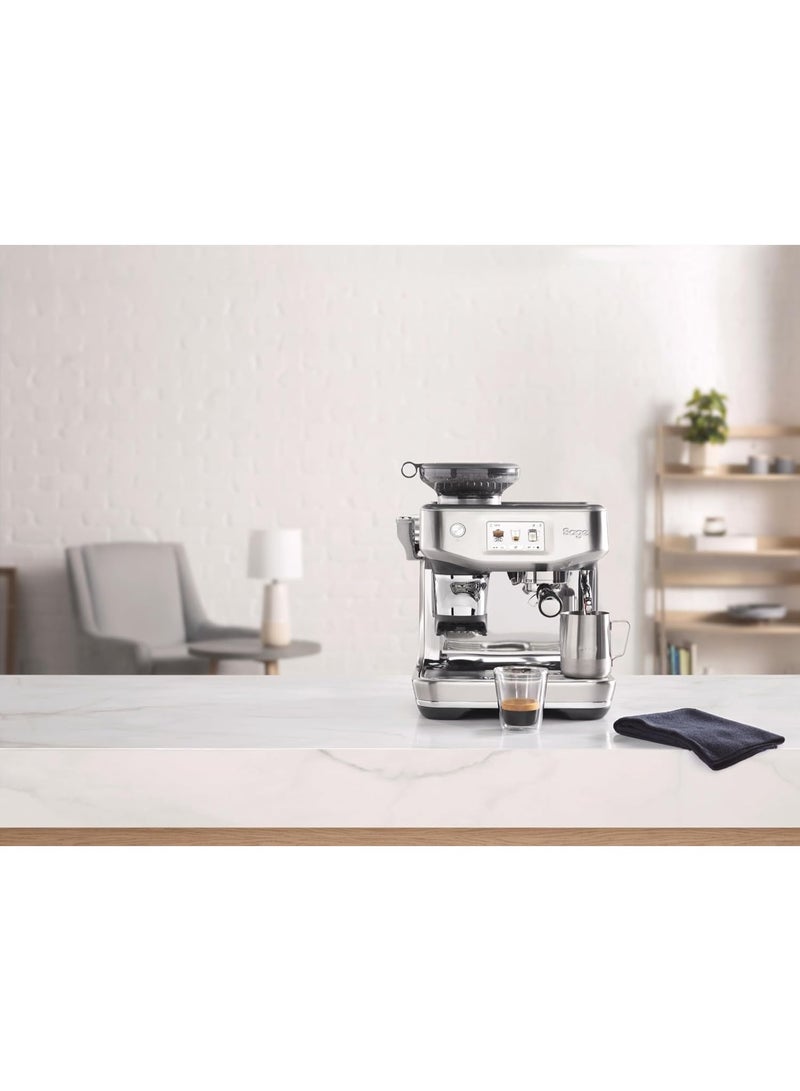 Sage The Barista Touch Impress –Bean-to-Cup Espresso Machine,ThermoJet Heating,Cold Brew Function,Touchscreen – Black Truffle - KSA Version,2 Year Manufacturer Warranty - Image 2