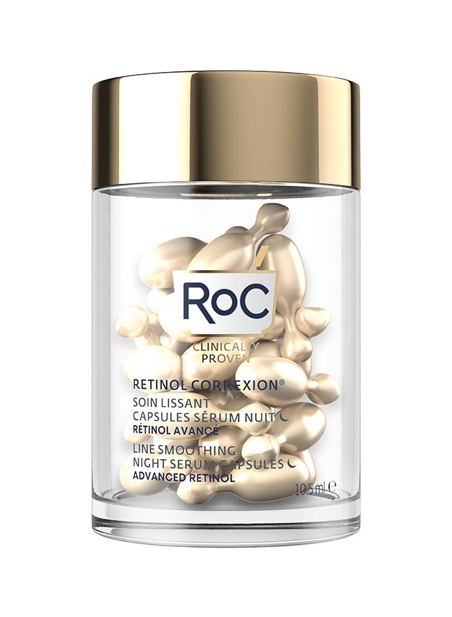 RoC Retinol Correxion Line Smoothing Night Serum Capsules 30Ct - Image 2