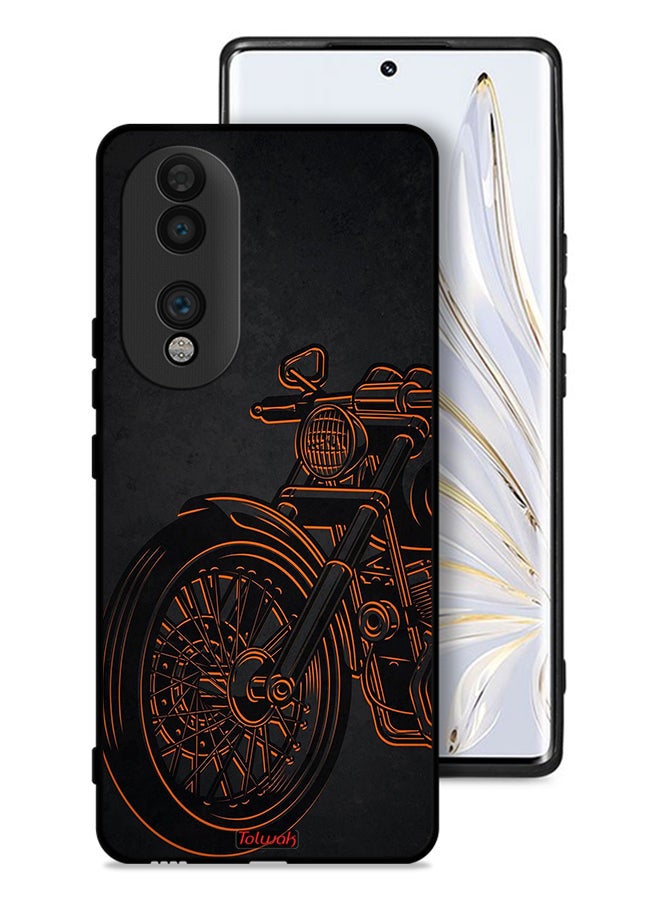 Tolwak Honor 70 Protective Case Cover Vintage Bike - Image 1