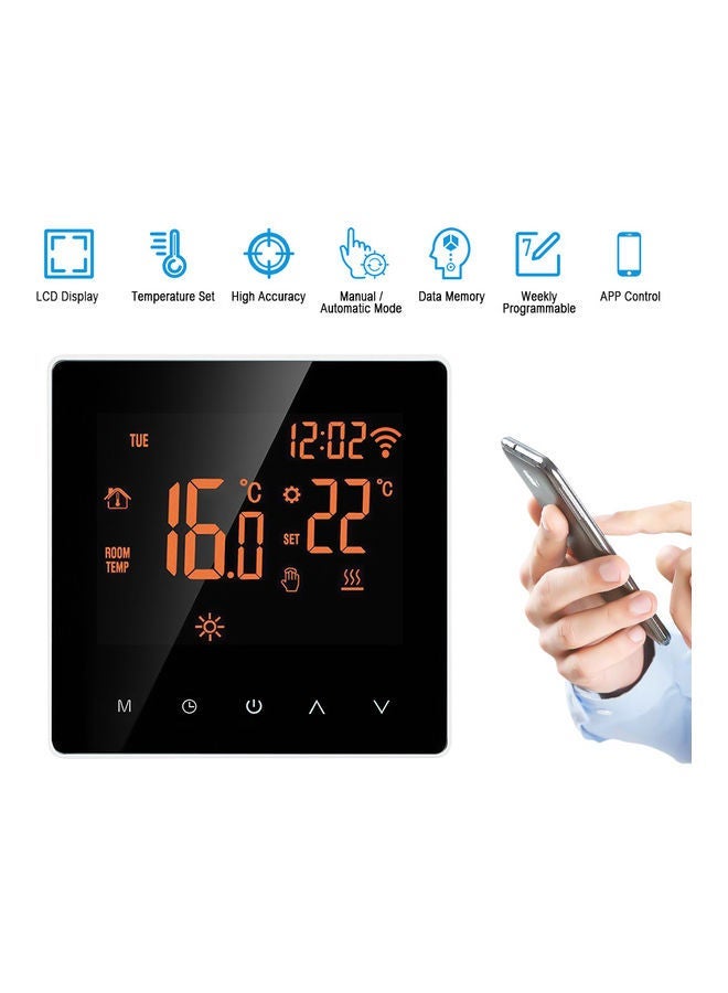 NIBEMINENT 16A Smart Digital Temperature Controller Black/White - Image 3