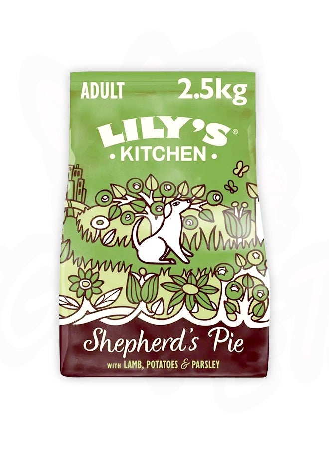 Lily's Kitchen Shepherd's Pie With Lamb Potatoes And Parsley Adult Dry Dog Food - 2.5 KG - Image 1