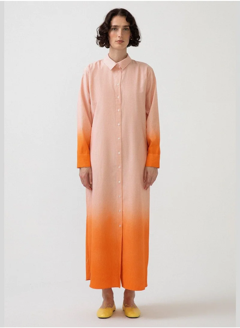 Touche SHIRT DRESS WITH BATIK TRANSITION