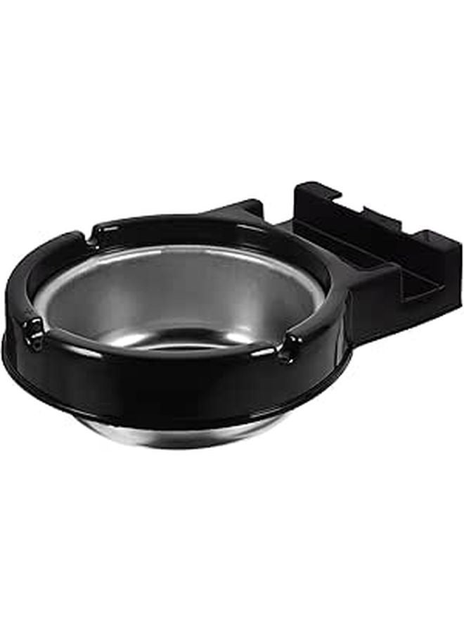 Wall Mounted Stainless Steel Ashtray Black Commercial Cigarette Tray for Bathroom Mall and Home Use - Image 1