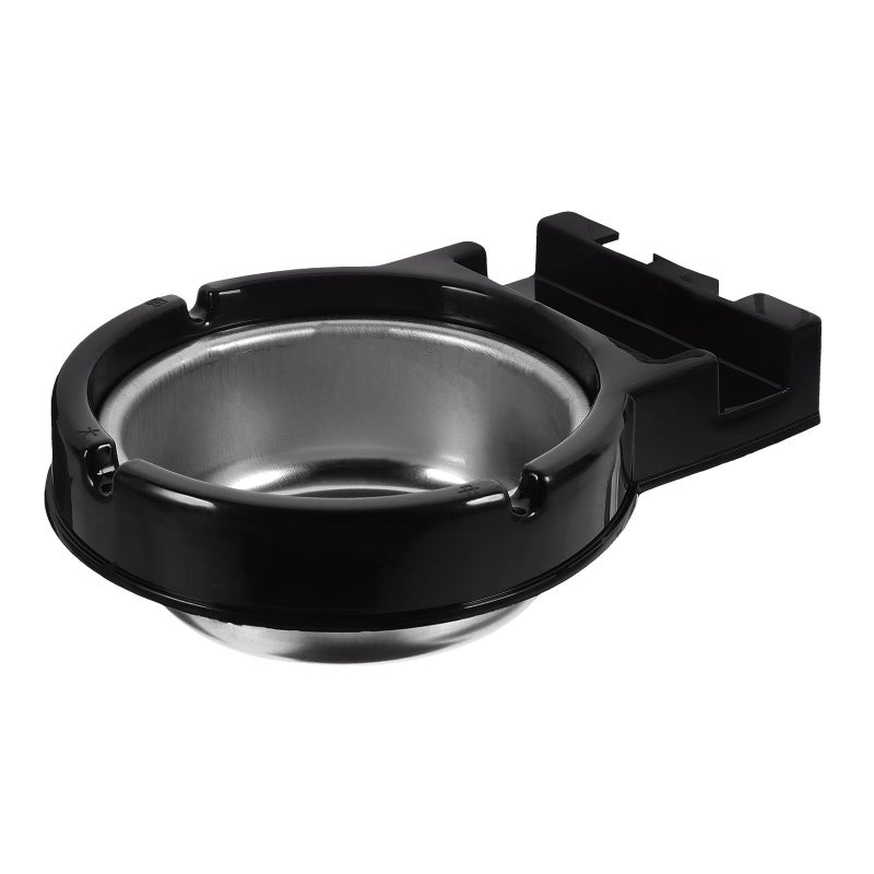 Wall Mounted Stainless Steel Ashtray Black Commercial Cigarette Tray for Bathroom Mall and Home Use - Image 2
