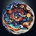 Masseruon 1000 Piece Puzzle for Adults 266 266in Universe Puzzle for Adults 1000 Pieces Flat Puzzles with 3D Visual Effect When Completed Adult Puzzles Games - Image 2
