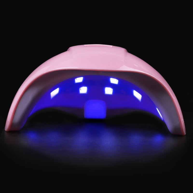Manicure Tools Set 1 Set: 3-Time-Setting Nail Lamp For Quick Polish Drying - Multi-Functional USB Nail Drill Machine With 6 Drill Heads For Salon Home DIY - Image 3