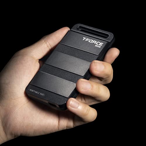 TEAMGROUP T-Force M200 Portable External SSD 4TB USB3.2 Gen2x2 Type-C Read/Write 2000MB/s Compatible with PS5 & Xbox & Chrome OS T8FED9004T0C102 - Image 3