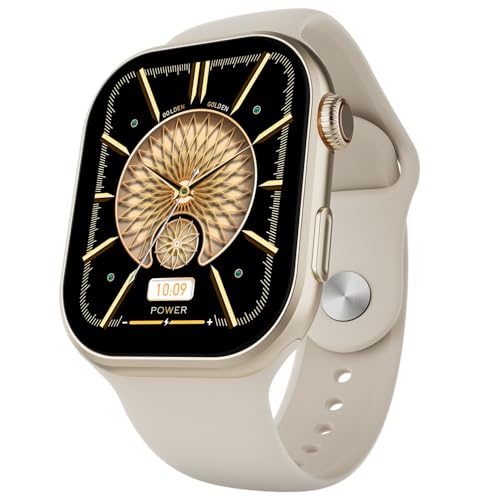 Fire-Boltt Brillia Smart Watch 2.02” Super AMOLED Display, Bluetooth Calling, SpO2, Heart Rate Monitor, 120+ Sports Modes, Fitness Tracker, Voice Assistant, Smart Watch for Man & Women - Image 1