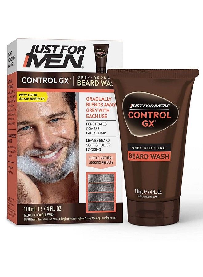 Just For Men Control Gx 4 Ounce Beard Wash Boxed (118Ml) (2 Pack) - Image 1