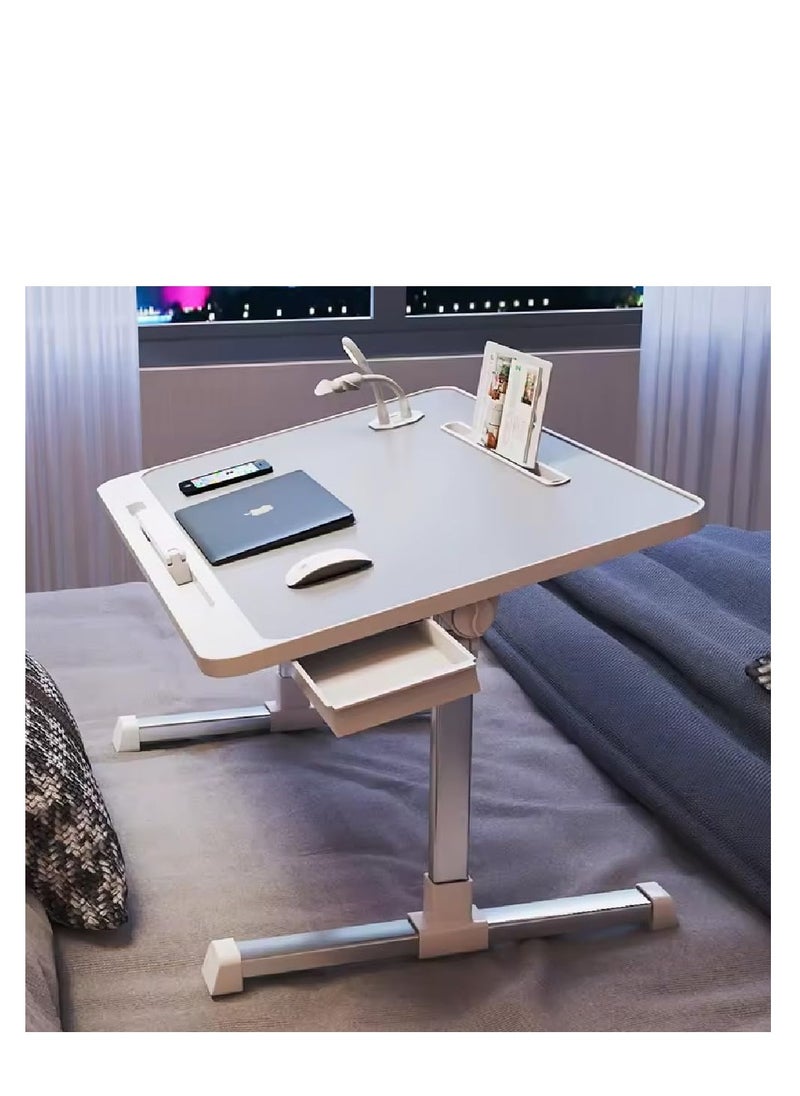 ARCOON - ARCOON Laptop Bed Tray Desk, Adjustable Laptop Stand for Bed, Foldable Legs, 4-Port USB Hub, Storage Drawer, Notebook Tray Breakfast Reading Desk for Working Writing Drawing - Image 1