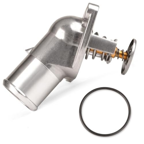 MILIPARTS Thermostat Housing Compatible with 1998-2003 Cadillac Escalade Chevy Avalanche Chevy Camaro Express 1500 2500 3500 Silverado Suburban GMC Envoy Sierra Pontiac 5.3L 6.0L OE 125712618 - Image 1