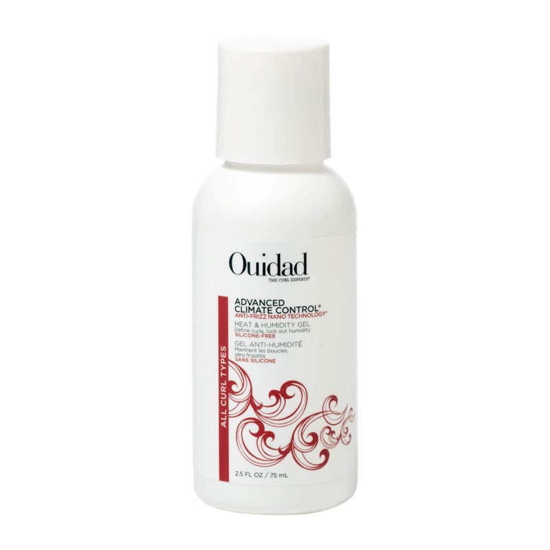 Ouidad Advanced Climate Control Heat & Humidity Gel Travel Size - 2.5 fl oz, Anti-Frizz Nano Technology, Locks Out Humidity, Crunch-Free Styling Gel for Curly Hair, For All Curl Types - Image 1