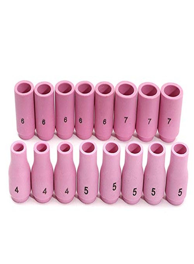 Alffun 53pcs TIG Collets Bodies Alumina Cup Assorted Size Fit SR WP 9 20 25 TIG Welding Torch - Image 2