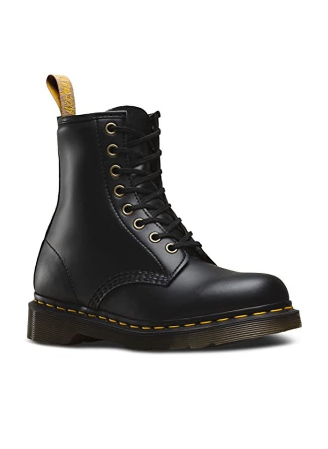 Dr Martens Dr. Martens Unisex Vegan 1460 8 Eye Boot, Black Felix Rub Off, 7 Women/6 Men - Image 1