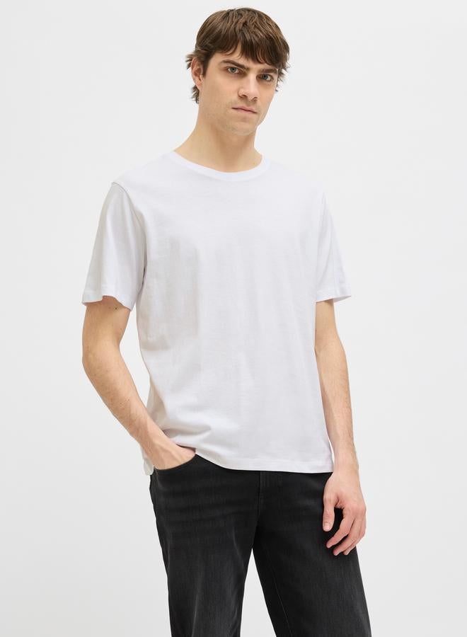 JJ Rebel JJ REBEL Solid Crew Neck T Shirt - Image 1