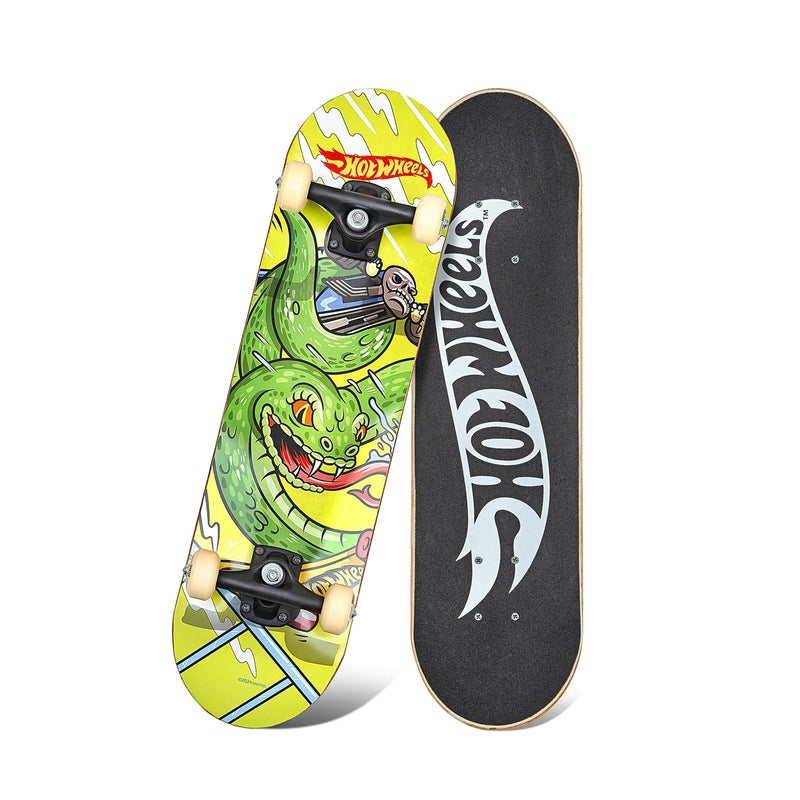 Spartan Hot Wheels Snake Skateboard (78.5 x 21 x 9.3 cm)