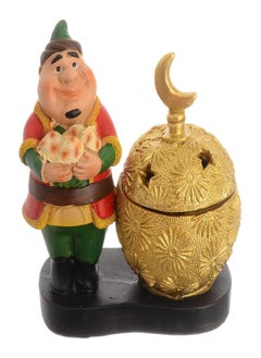 Akher el Ankoud Fat Fanis Figure Statue With Incense Burner 