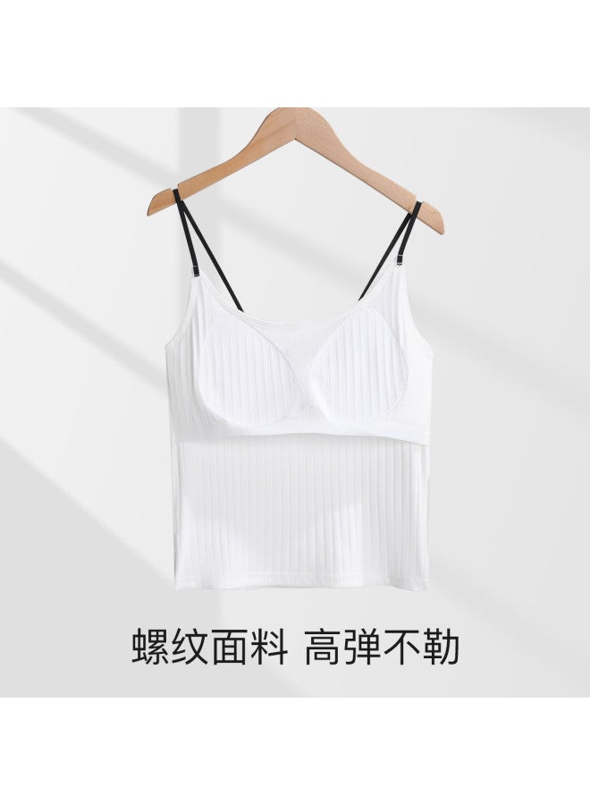 Red Bean Versatile Camisole For Women With Built-In Padded Bra, Slimming, Figure-Flattering, And Backless Design, Wearable As A Strappy Top - Image 4