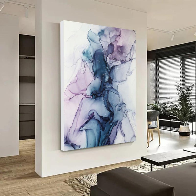 Marktna One piece, abstract art canvas print with a hollow frame, measuring (40×60). - Image 2