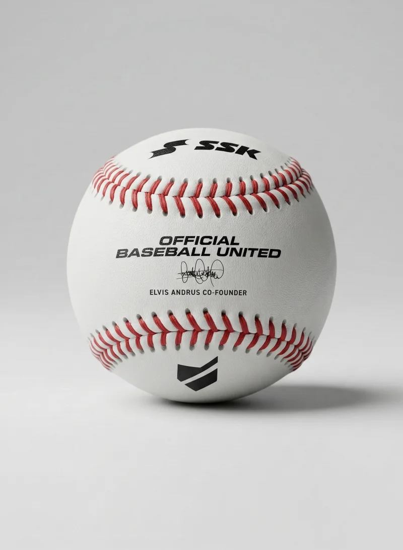 البيسبول يونايتد Elvis Andrus Autographed Baseball United Baseball