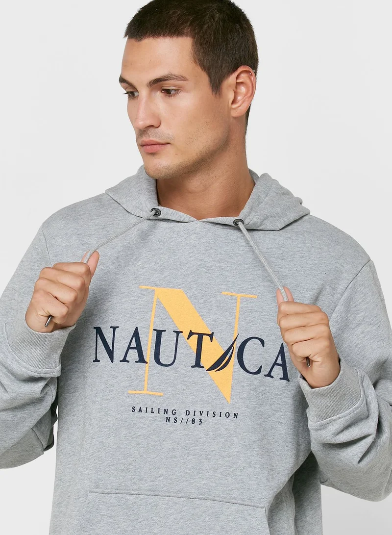 NAUTICA Logo Hoodie