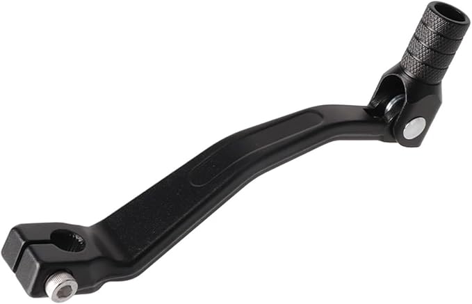 Black Folding Motorcycle Shift Lever Aluminum Alloy Gear Pedal Replacement Part - Image 1