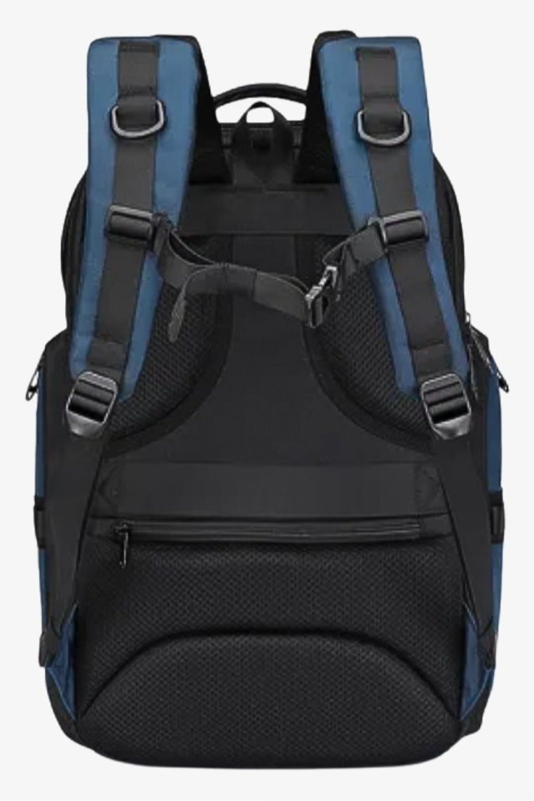 أوزوكو OZUKO 9799 حقيبة ظهر للسفر للابتوب – منفذ USB، مقاومة للماء، أزرق - Image 2