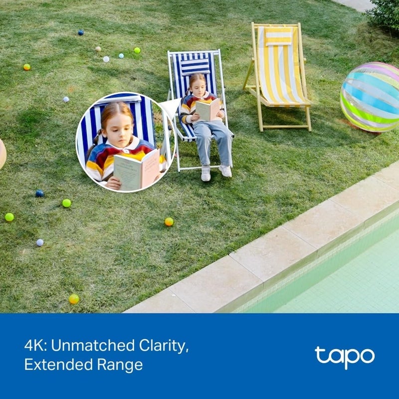 تابو كاميرا أمان خارجية Tapo C560WS 4K 8MP بميزة التصوير الدوار والميل - Image 2