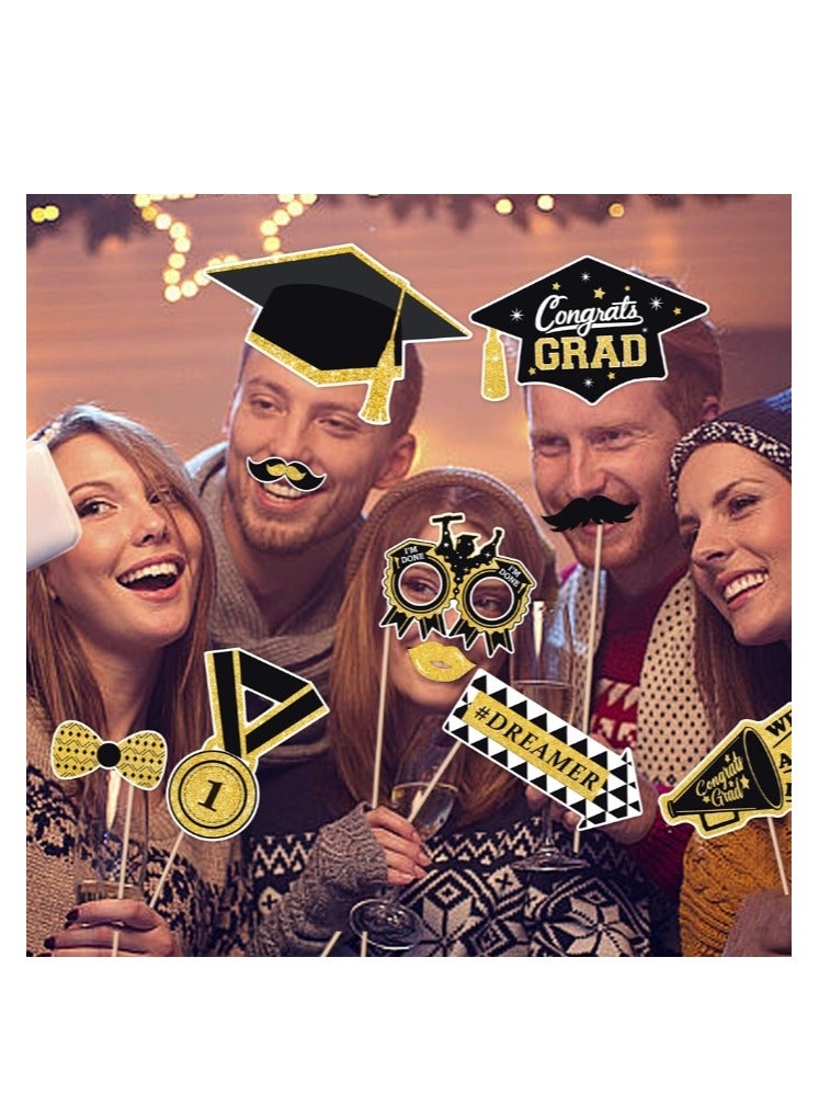 OASIS-TH 28 pcs Graduation Decorations, Graduation Table  Decor, Graduation Sign for Graduation Decorations 2025  - Image 4