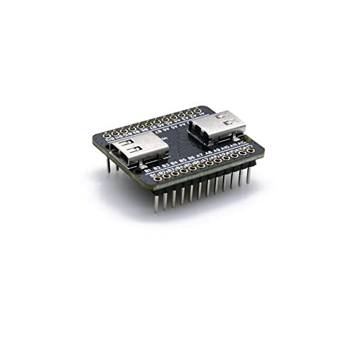 Treedix USB 3.1 Type C Female to Female Pass Through adapter breakout board 24 Pin for Date Line Wire Cable Transfer Extension - Image 2