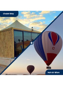 Wondergifts Romantic Escape at Chalet & Hot Air Balloon for Two - Experience Gift with Free Spa Voucher  - Image 2