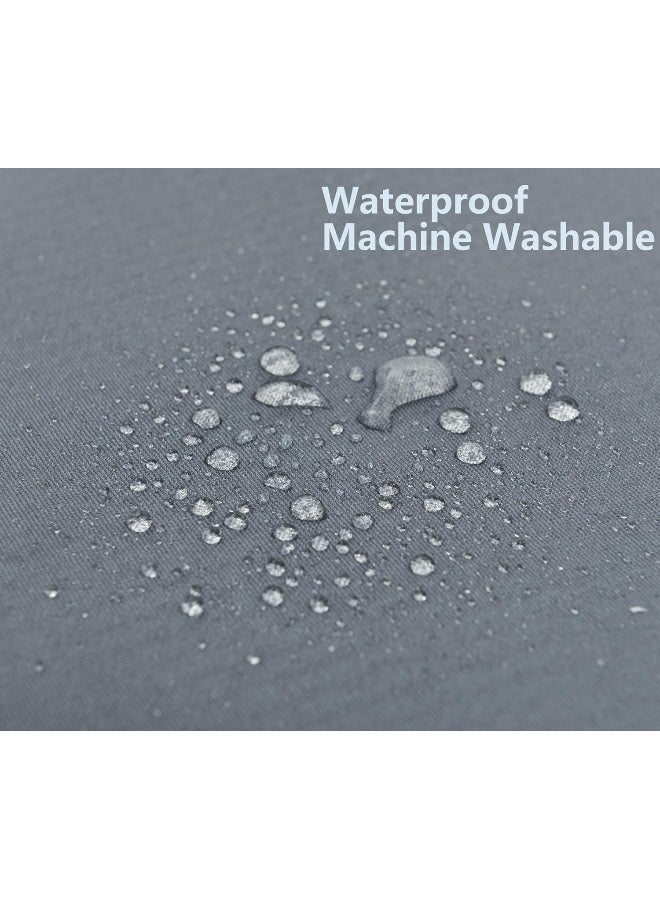 Womumon Baby Splat Mat for Under High Chair, 51 x 51 Inch Wipeable Splash Mat, Waterproof and Washable, Anti-Slip Floor Protector - Image 4