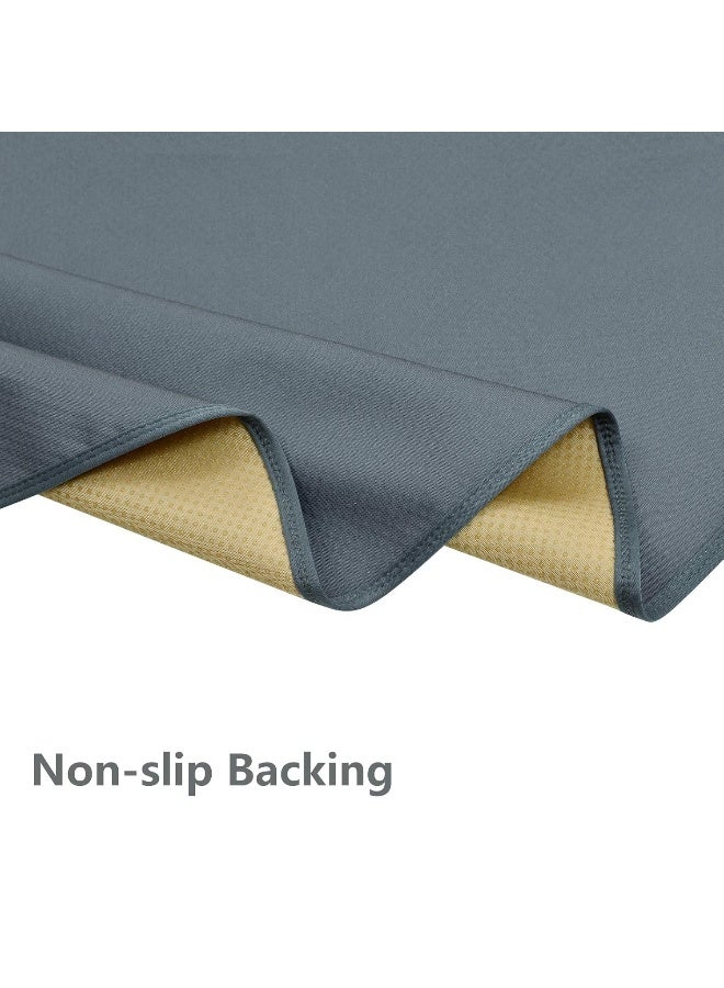 Womumon Baby Splat Mat for Under High Chair, 51 x 51 Inch Wipeable Splash Mat, Waterproof and Washable, Anti-Slip Floor Protector - Image 3