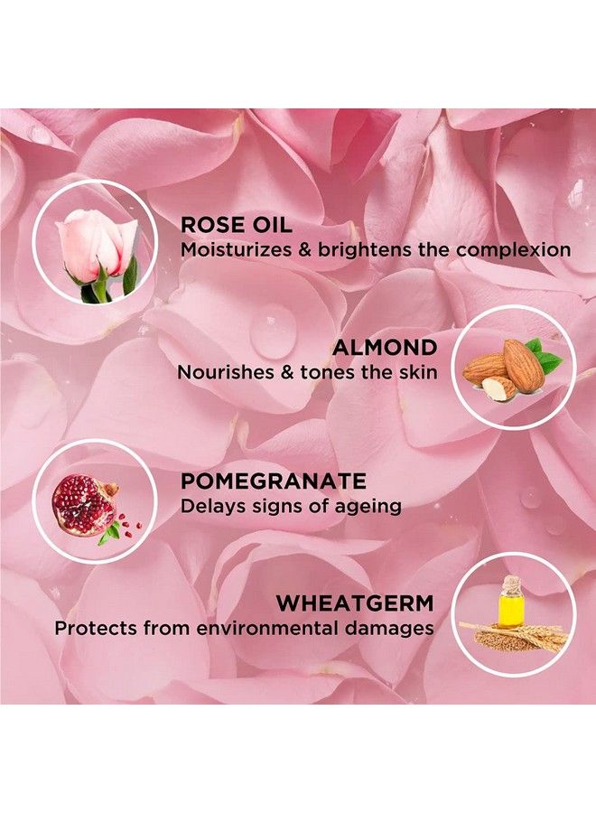 Moha: Rose And Almond Bath Soap ; Bathing Soap For Face & Body ; Unisex Bathing Bar (Pack Of 3) - Image 5