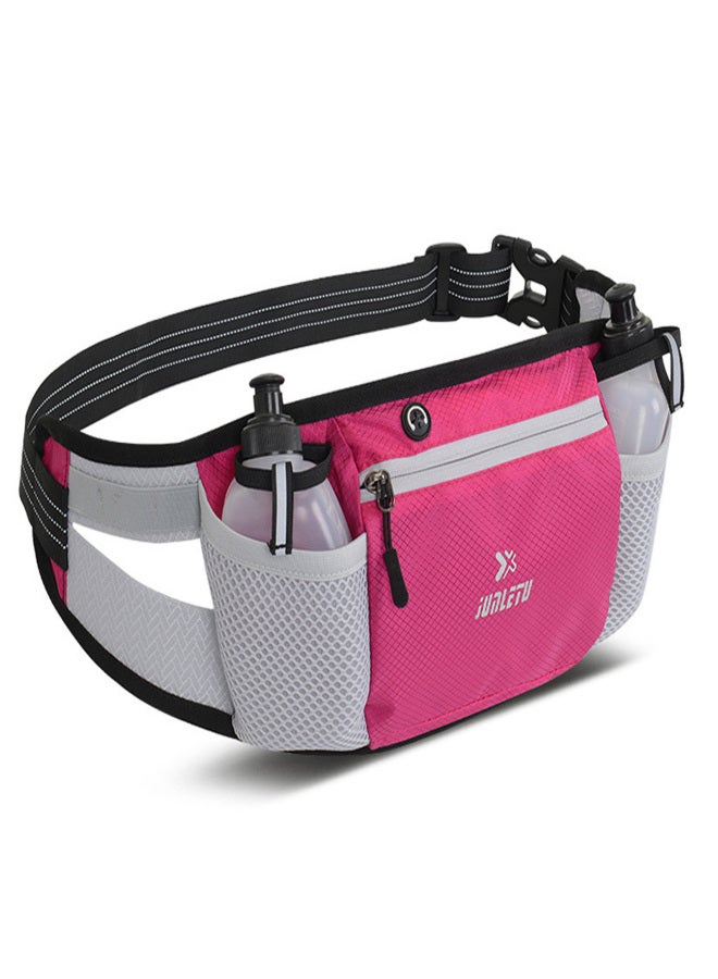 JUNLETU Running Belt Waist Pack Water Resistant Breathable Runners Belt Water Bottle Fanny Pack - Image 3