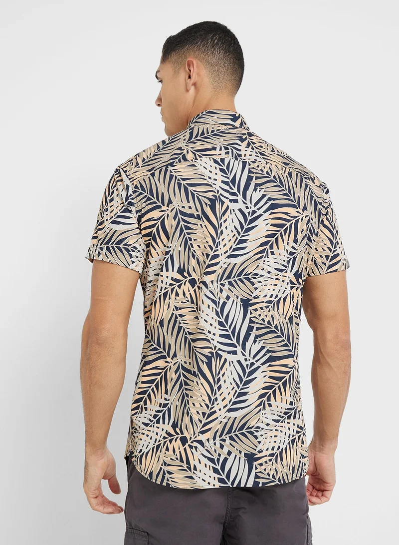 JJ Rebel poplin regular fit shirt