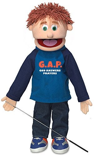 25 God Answers Prayers Peach Boy Full Body Christian Ministry Puppet