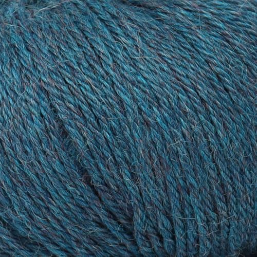 Alpaca Warehouse 100% Baby Alpaca Yarn Wool Set of 3 Skeins (150 Grams) DK Weight - Made in Peru - Heavenly Soft and Perfect for Knitting and Crocheting (Aqua Blue, DK) - Image 5
