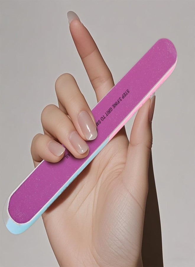 VIOCIWUO 7 Way Nail Buffer 12Pcs, Nail File Buffer Block for Natural Nails All-in-One Shaping & Buffing Shine Smoother Upgraded Buffing Block - Image 3