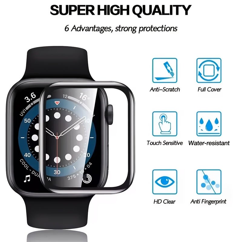 HD Scratch Resistant TPU Screen Protectors for Apple Watch 42mm Series 10 11 - Image 2