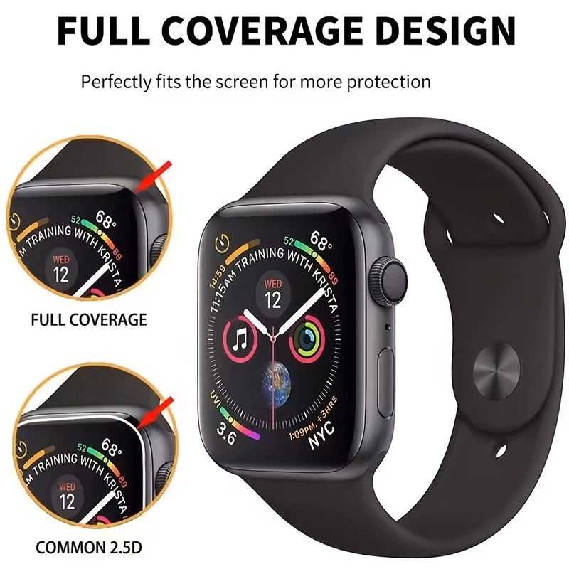 HD Scratch Resistant TPU Screen Protectors for Apple Watch 42mm Series 10 11 - Image 4