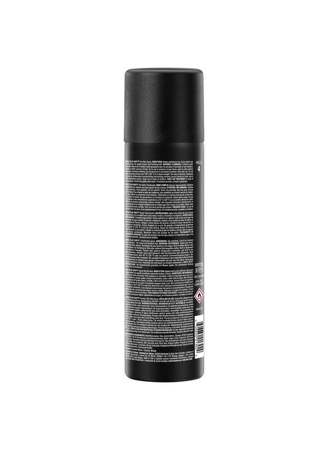 Sexy Hair - SexyHair Style Play Dirty Dry Wax Spray, 4.8 Oz | Body and Dimension | Helps Achieve Second-Day Look | All Hair Types - Image 1