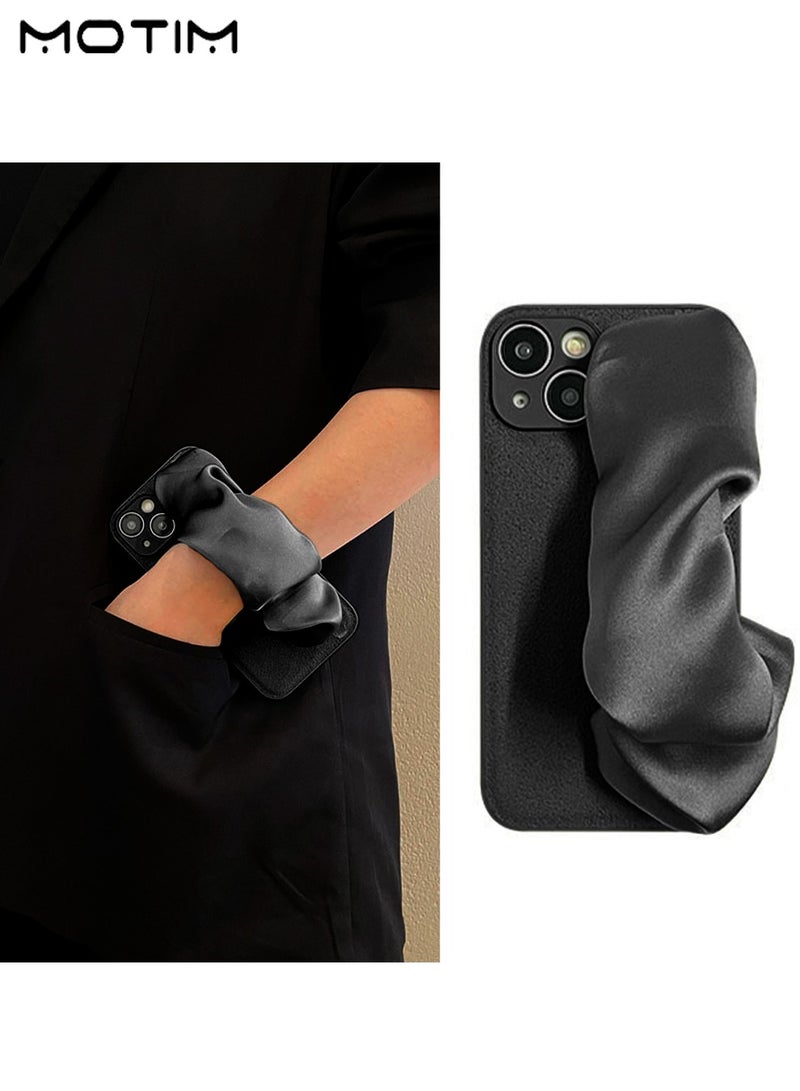 Motim iPhone 16 Pro/16 Pro Max Case with Silk Wristband Holder, Full Camera Lens Protection, MLT-Grade Protective Case, Scratch-Resistant Shockproof Back Cover - Image 1