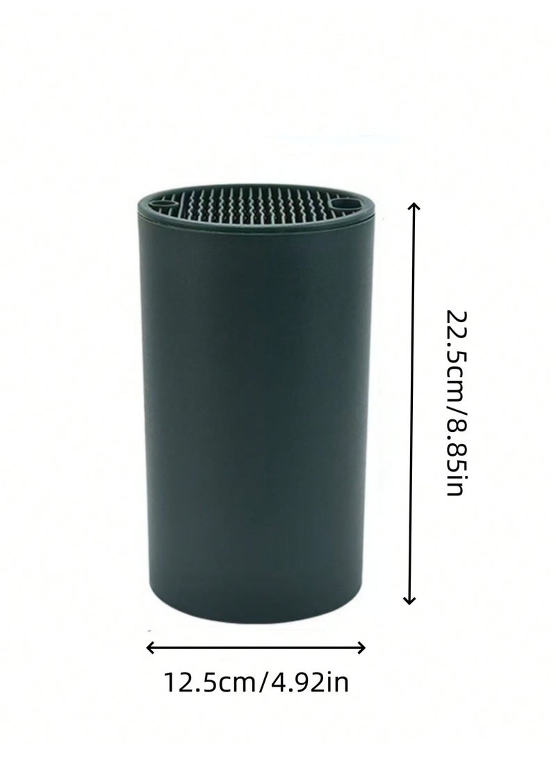 بي إس حامل سكاكين عالمي بدون سكاكين | حامل سكاكين قابل للفصل لسهولة التنظيف | موفر للمساحة مع فتحة مقص | للمقصات وقضيب الشحذ والسكاكين. - Image 2