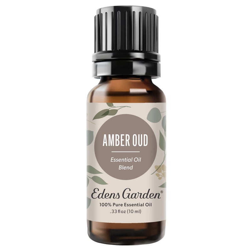 Edens Garden Amber Oud Essential Oil Blend- 100% Pure Premium Grade, Undiluted, Natural, Therapeutic, Aromatherapy, The Best for Diffusing, Candle, Laundry, Humidifiers 10 ml (.33 fl oz) - Image 1