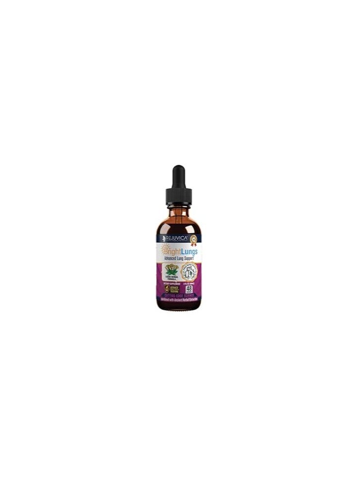 Rejuvica Health Bright Lungs - Advanced Lung Support Supplement 59 ML 