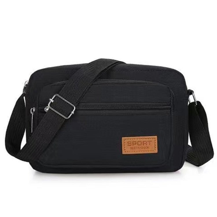 Men's Canvas Crossbody Shoulder Bag Casual Commuter - Image 5